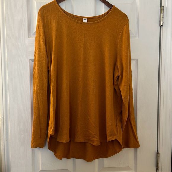 OLD NAVY long sleeve high-low hem tunic - Picture 1 of 5